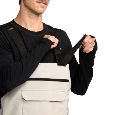 VOLCOM ROAN SNOW BIB OVERALL STONE
