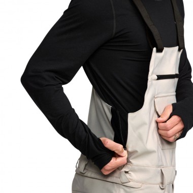VOLCOM ROAN SNOW BIB OVERALL STONE