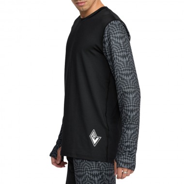 VOLCOM M V-SCIENCE THERMAL CREW BLACK/CHARCOAL