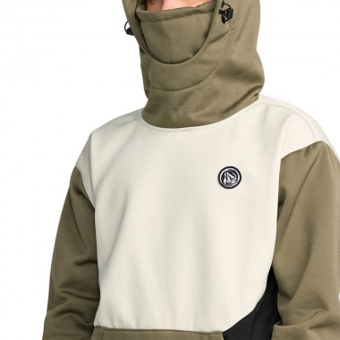 VOLCOM HYDRO RIDING HOODIE MILITARY