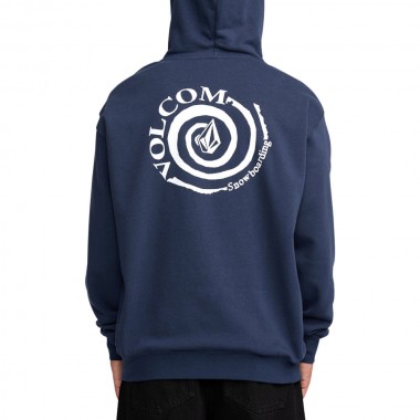 VOLCOM ESSENTIAL HOODIE DEEP BLUE