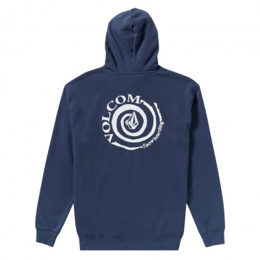 VOLCOM ESSENTIAL HOODIE DEEP BLUE
