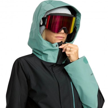 VOLCOM V.CO ERAS INS GORE W SNOW JACKET ARCTIC BLUE