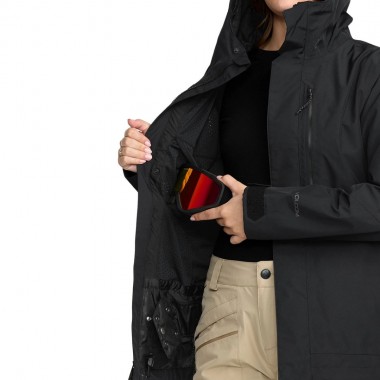 VOLCOM V.CO ERAS INS GORE W SNOW JACKET BLACK