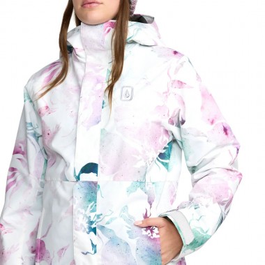 VOLCOM BOLT INS W SNOW JACKET WHITE