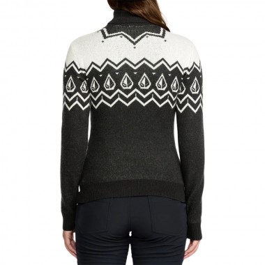 VOLCOM FIRESIDE W SWEATER BLACK