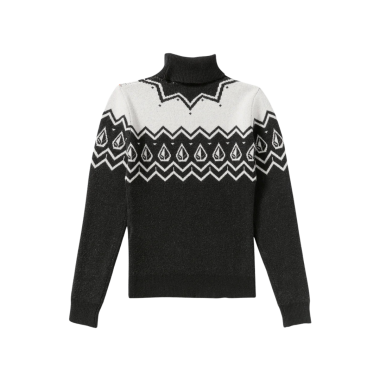 VOLCOM FIRESIDE W SWEATER BLACK