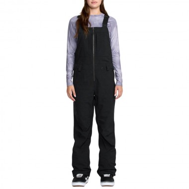 VOLCOM SWIFT W SNOW BIB OVERALL BLACK