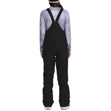 VOLCOM SWIFT W SNOW BIB OVERALL BLACK