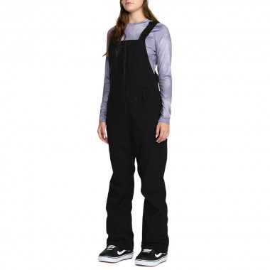 VOLCOM SWIFT W SNOW BIB OVERALL BLACK