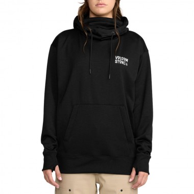 VOLCOM RIDING HYDRO W HOODIE BLACK