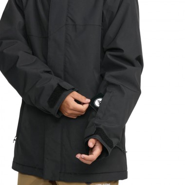 VOLCOM STONE.91 INS K SNOW JACKET BLACK