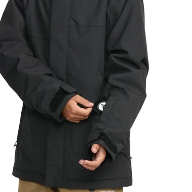 VOLCOM STONE.91 INS K SNOW JACKET BLACK