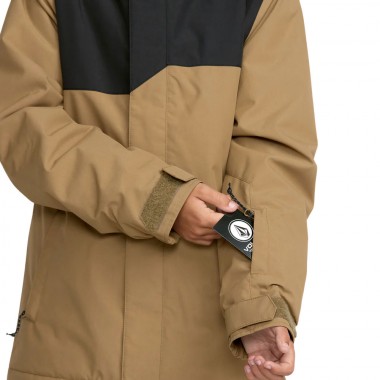 VOLCOM STONE.91 INS K SNOW JACKET BRONZE