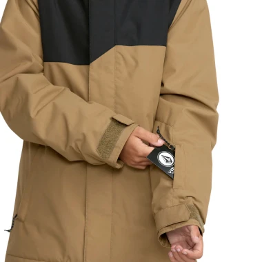 VOLCOM STONE.91 INS K SNOW JACKET BRONZE
