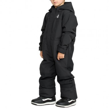 VOLCOM LITTLE FLURRY ONE PIECE K SNOW SUIT BLACK