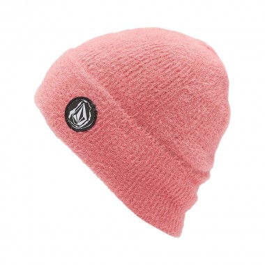 VOLCOM FUZZ TEDDY W BEANIE MESA ROSE