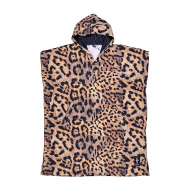 BEE UNUSUAL JAGUAR HOODED CHANGING PONCHO MULTICOLOR