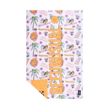 BEE UNUSUAL CHILL BEACH BEACH TOWEL 100X150 MULTICOLOR