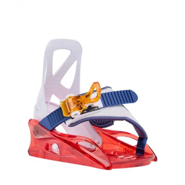 BURTON GROM DISC K SNOWBOARD BINDINGS RED/MULTI
