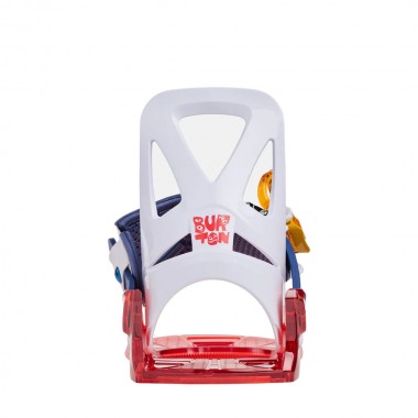 BURTON GROM DISC K SNOWBOARD BINDINGS RED/MULTI