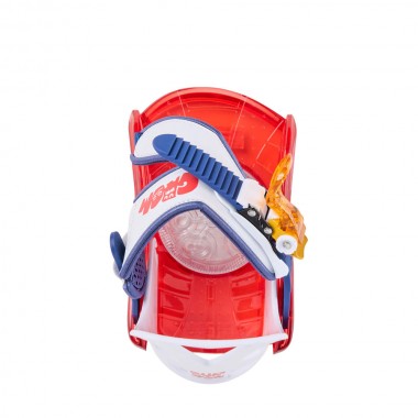 BURTON GROM DISC K SNOWBOARD BINDINGS RED/MULTI