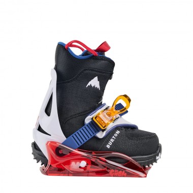 BURTON GROM DISC K SNOWBOARD BINDINGS RED/MULTI