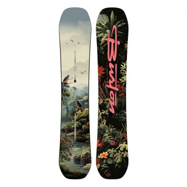 BURTON CUSTOM CAMBER SNOWBOARD JUNGLE