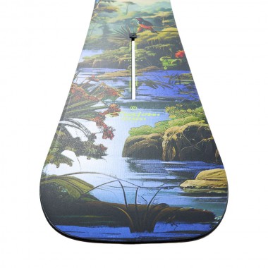 BURTON CUSTOM CAMBER SNOWBOARD JUNGLE