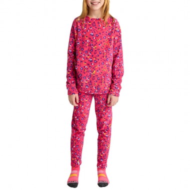 BURTON FLEECE KIDS BASE LAYER SET WILDCAT FLORAL