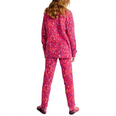 BURTON FLEECE KIDS BASE LAYER SET WILDCAT FLORAL