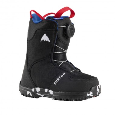 BURTON GROM BOA K SNOWBOARD BOOTS BLACK