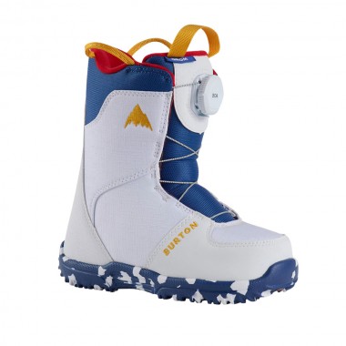 BURTON GROM BOA K SNOWBOARD BOOTS WHITE