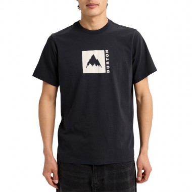 BURTON CLASSIC MOUNTAIN HIGH T-SHIRT TRUE BLACK