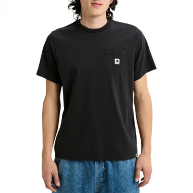 BURTON COLFAX T-SHIRT TRUE BLACK