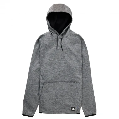 BURTON CROWN WEATHERPROOF HOODIE TRUE BLACK HEATHER