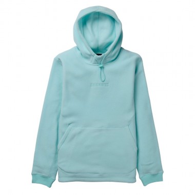 BURTON CINDER PULLOVER HOODIE LIGHT TEAL