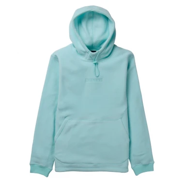BURTON CINDER PULLOVER HOODIE LIGHT TEAL
