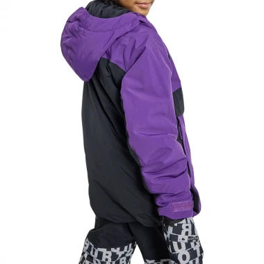 BURTON ASCUTNEY 2L K SNOW JACKET IMPERIAL PURPLE/TRUE BLACK