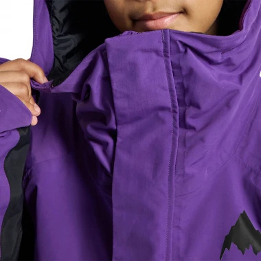 BURTON ASCUTNEY 2L K SNOW JACKET IMPERIAL PURPLE/TRUE BLACK