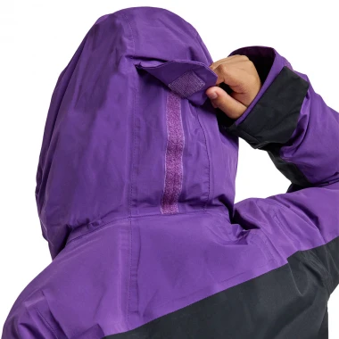 BURTON ASCUTNEY 2L K SNOW JACKET IMPERIAL PURPLE/TRUE BLACK