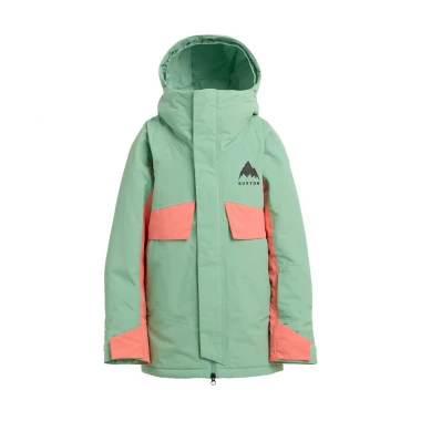 BURTON ASCUTNEY 2L K SNOW JACKET SOFT SAGE/PEACH ECHO