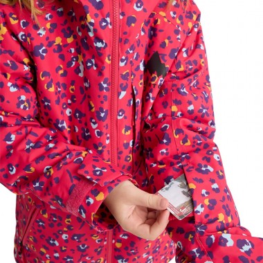 BURTON HILLSLOPE K SNOW JACKET WILDCAT FLORAL