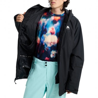 BURTON RESERVE 2L INSULATED SNOW JACKET TRUE BLACK