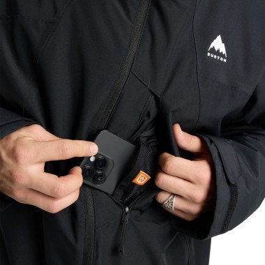 BURTON RESERVE 2L INSULATED SNOW JACKET TRUE BLACK