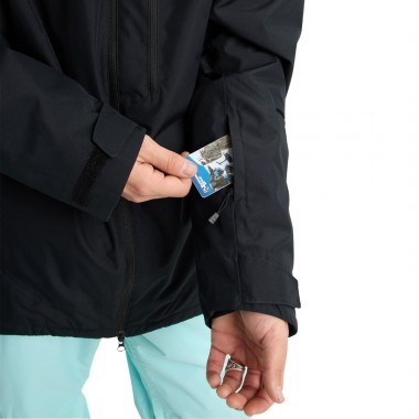 BURTON RESERVE 2L INSULATED SNOW JACKET TRUE BLACK