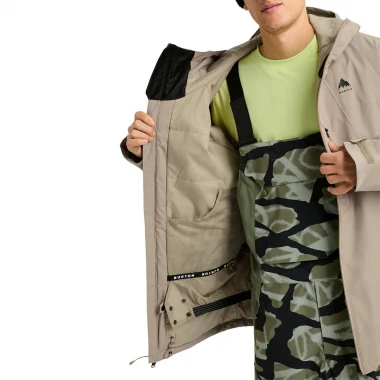 BURTON RESERVE 2L INSULATED SNOW JACKET SUMMIT TAUPE