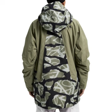 BURTON RESERVE 2L INSULATED SNOW JACKET GRAF.CAMO/FOREST MOSS
