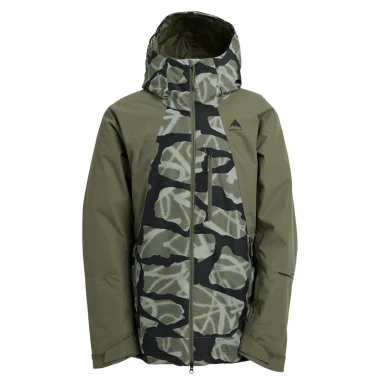 BURTON RESERVE 2L INSULATED SNOW JACKET GRAF.CAMO/FOREST MOSS