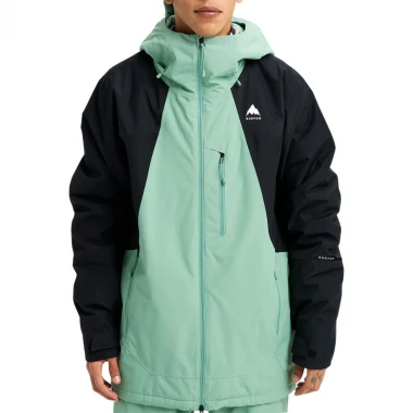 BURTON RESERVE 2L INSULATED SNOW JACKET SOFT SAGE/TRUE BLACK